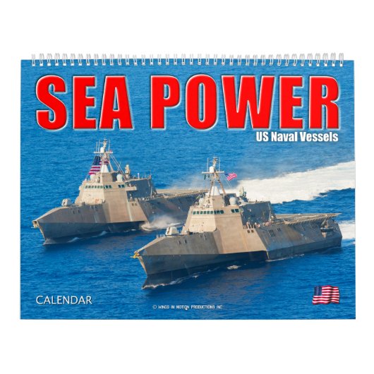 ZEE POWER - US Naval Vessels Kalender (Hoes)