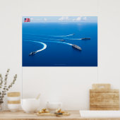 ZEE POWER - US Naval Vessels Poster (Keuken)