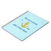 Zee roept notitieboek (Linkerzijde)