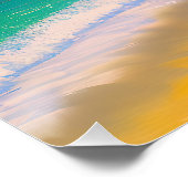 Zee Scape 09 "Jacht in de baai" Perfect Poster (Hoek)