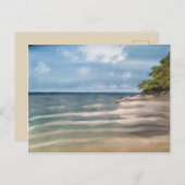 ZEE SCAPE POST CARD BRIEFKAART (Voorkant / Achterkant)