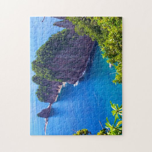 Zee Scene American Samoa. Legpuzzel (Verticaal)