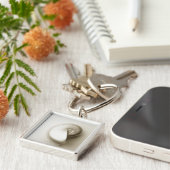 Zee schelp 2 sleutelhanger (Zijkant)