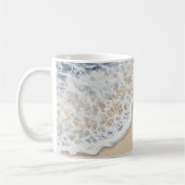 Zee Schelp Bij Het Strand Zand Koffiemok (Links)