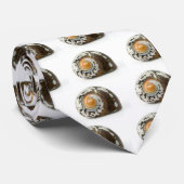 Zee Schelp Knoop Stropdas (Opgerold)