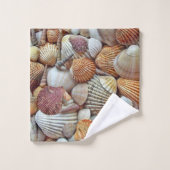 Zee Schelpen Bad Handdoek (Wasdoekje)