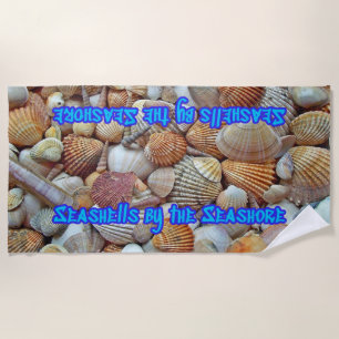 Zee Schelpen Gemengd Strand Schelpen Strandlaken