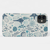 Zee schelpen op ivoorwit Case-Mate iPhone case (Achterkant (horizontaal))