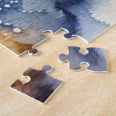 Zee schilderen Waterverf schilderen Legpuzzel (Zijkant)