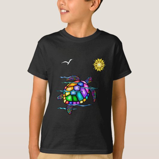 Zee Schildpad #1 T-shirt (Voorkant)