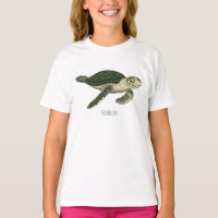 Zee schildpad cartoon