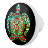 Zee schildpad keramische knop (Rechts)