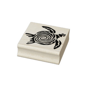 zee schildpad, kunstzegel 	rubberstempel