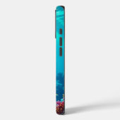 Zee Schildpad Levendige Oceaan Illustratie Case-Mate iPhone Case (Achterkant / Links)