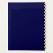 Zee schildpad onderwater waterverf Stijl Planner (Achterkant)