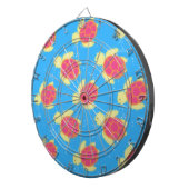 Zee Schildpad Patroon Dartbord (Voorkant Rechts)