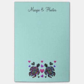 Zee schildpad Post-it® notes 4 x 6