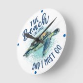 zee schildpad ronde klok (Hoek)