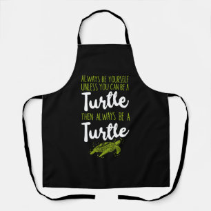 Zee schildpad schildpad altijd worden schort