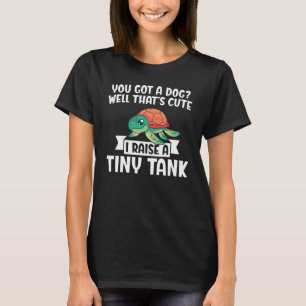 Zee schildpad schildpad je hebt een hond goed, dat t-shirt