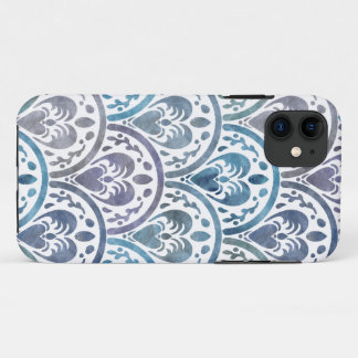Zee Schildpad Sint-Jakobsschelp Patroon iPhone 11 Hoesje