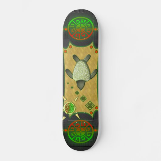Zee schildpad skateboard (Voorkant)