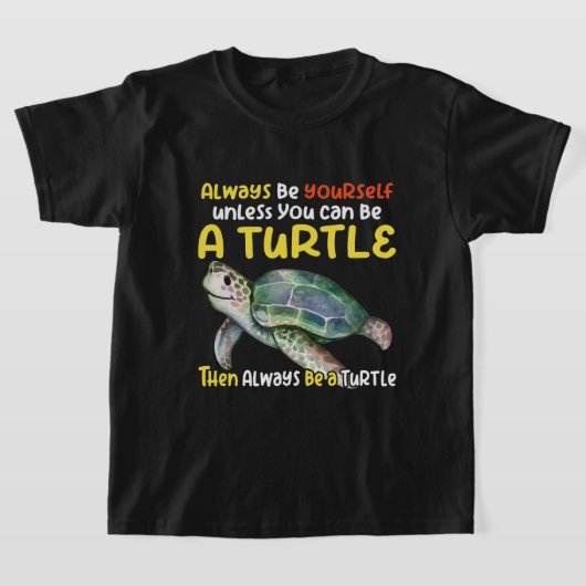 Zee schildpad t-shirt (Laagn)