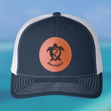 Zee Schildpad Tribale Maori Stijl Monogram Naam