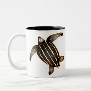 Zee-schildpad Tweekleurige Koffiemok