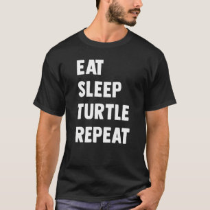 Zee schildpad voor vrouwelijke Mannen Tortoise Log T-shirt
