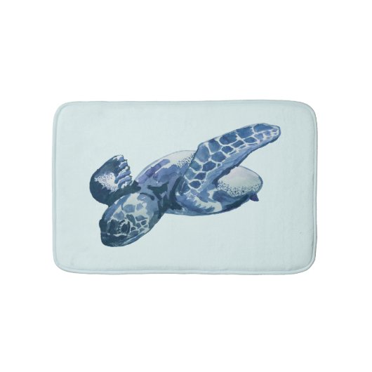 Zee Schildpad Wismat Badmat (Voorkant)