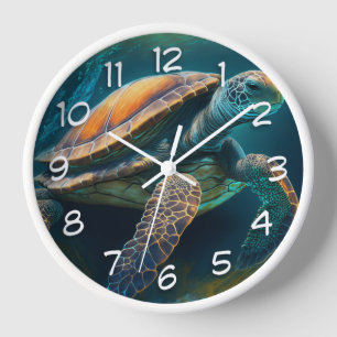 Zee Schildpad Zwemmen in de Oceaan