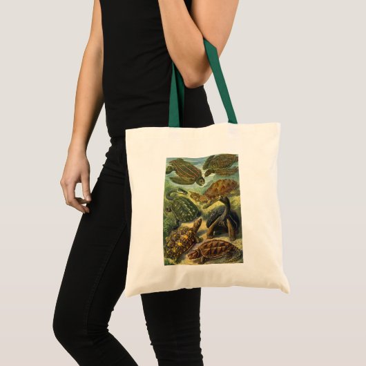 Zee schildpadden en schildpadden van Ernst Haecke Tote Bag (Voorkant (product))