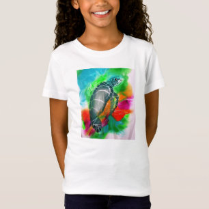 zee schildpadden, jasje, maui, hawaii, tropisch t-shirt