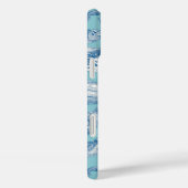 zee schildpadden kobalt hemelsblauw Case-Mate iPhone case (Achterkant / Rechts)