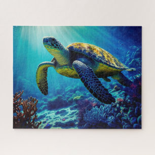 Zee Schildpadden Mariene Naturen Legpuzzel