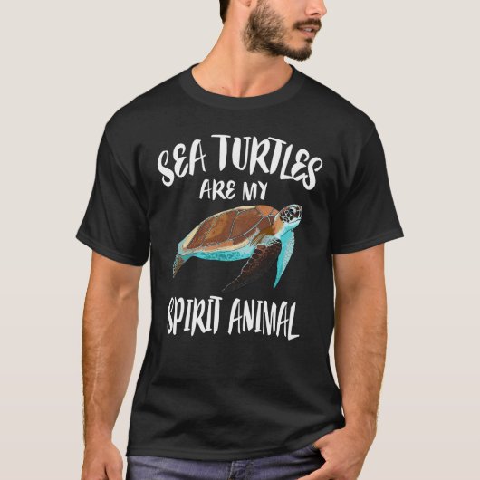 Zee schildpadden zijn mijn dierlijk T-shirt (Voorkant)