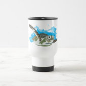 Zee schildpadzwemmen reisbeker (Center)