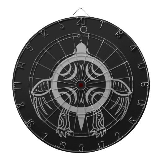 Zee schroefblokken dartbord (Voorkant)