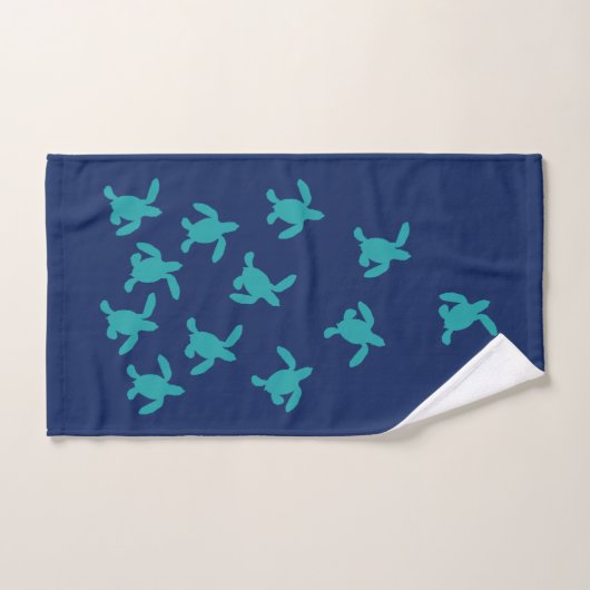 Zee Schroefschildpad Hatchlings Hand Towel Handdoek (Handdoek)