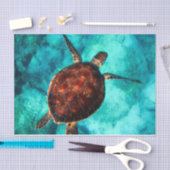 Zee Schroefschildpad loskoppeling Tissuepapier (Craft)