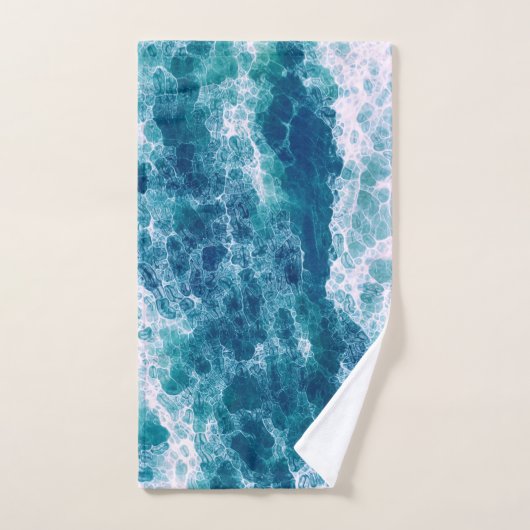 Zee schuim bad handdoek (Handdoek)