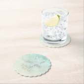 Zee Schuim Beach Wedding Starfish ID837 Kartonnen Onderzetters (Insitu)