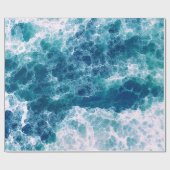 Zee schuim cadeaupapier (Vlak)