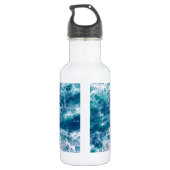 Zee schuim waterfles  (Achterkant)
