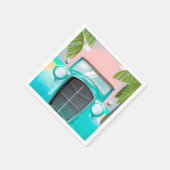  zee schuimgroene auto servetten (Hoek)