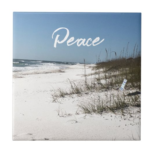 Zee Schuimkeramische Tegel Tegeltje (Voorkant)