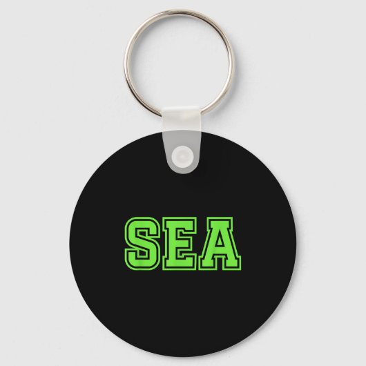 Zee seattle sleutelhanger (Voorkant)