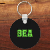 Zee seattle sleutelhanger (Voorkant)