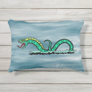 Zee Serpent Buitenkussen